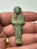 Picture of AFFORDABLE:   Ancient Egypt. FAIENCE USHABTI.  600 - 300 B.C