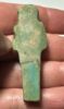Picture of AFFORDABLE:   Ancient Egypt. FAIENCE USHABTI.  600 - 300 B.C