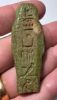 Picture of AFFORDABLE:   Ancient Egypt. FAIENCE USHABTI.  600 - 300 B.C. INSCRIBED ON THE BACK