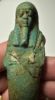 Picture of AFFORDABLE:   LARGE.  Ancient Egypt. FAIENCE USHABTI.  600 - 300 B.C