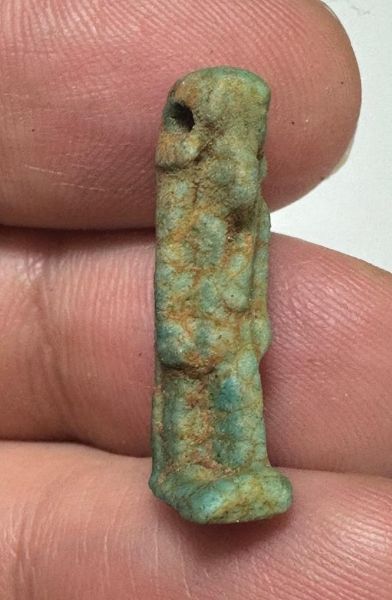 Picture of  ANCIENT  EGYPT. FAIENCE AMULET. THOTH . 600 - 300 B.C