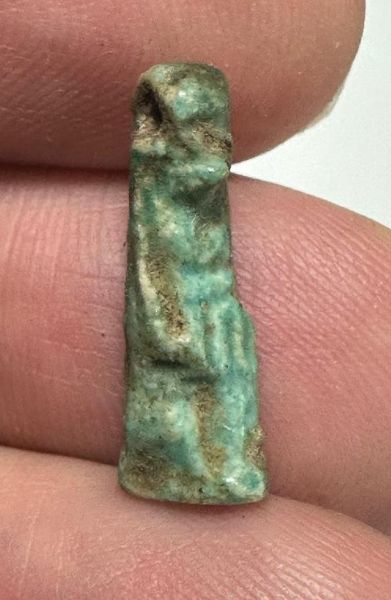 Picture of  ANCIENT  EGYPT. FAIENCE AMULET. THOTH . 600 - 300 B.C
