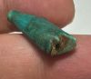 Picture of ANCIENT EGYPT -   FAIENCE OSIRIS CROWN  AMULET - 600 B.C.