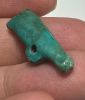 Picture of ANCIENT EGYPT -   FAIENCE OSIRIS CROWN  AMULET - 600 B.C.
