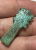 Picture of ANCIENT EGYPT FAIENCE DJED PILLAR AMULET. THIRD INTERMEDIATE PERIOD 1075 - 600 B.C 