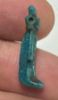 Picture of ANCIENT EGYPT - FAIENCE ISIS AMULET . NEW KINGDOM 1400 - 1200 B.C
