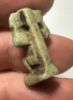 Picture of ANCIENT EGYPT - FAIENCE SHU AMULET . 600 - 300 B.C