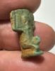 Picture of ANCIENT EGYPT - FAIENCE SHU AMULET . 600 - 300 B.C