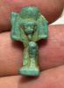 Picture of ANCIENT EGYPT - FAIENCE SHU AMULET . 600 - 300 B.C
