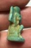Picture of ANCIENT EGYPT - FAIENCE SHU AMULET . 600 - 300 B.C