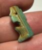 Picture of ANCIENT EGYPT - FAIENCE SHU AMULET . 600 - 300 B.C
