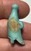 Picture of  ANCIENT EGYPT -   FAIENCE OSIRIS CROWN  AMULET - 600 B.C.