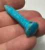 Picture of  ANCIENT EGYPT.  FAIENCE PAPYRUS SCEPTRE AMULET. 600 - 300 B.C