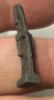 Picture of  ANCIENT EGYPT.  STONE  AMULET OF AMUN RA. 600 - 300 B.C