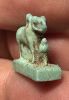 Picture of ANCIENT EGYPT-  FAIENCE AMULET. RAM WITH HORUS . 600 - 300 B.C
