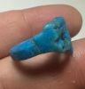 Picture of ANCIENT EGYPT.  FAIENCE RING. AMARNA. TIME OF KING TUTANKHAMUN. 1340 B.C .  EYE OF HORUS