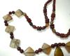 Picture of ANCIENT EGYPT. STONE  BEADS/AMULETS NECKLACE 1250 B.C