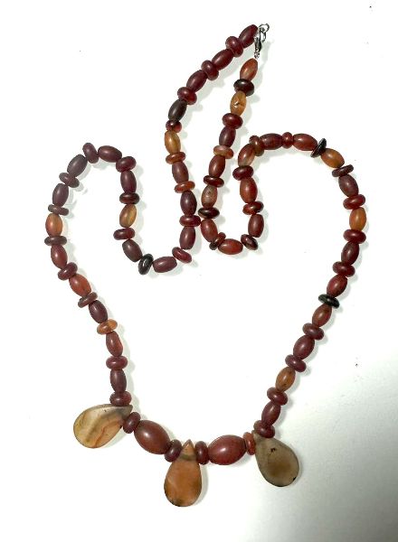 Picture of ANCIENT EGYPT. STONE  BEADS/AMULETS NECKLACE 1250 B.C