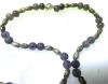Picture of ANCIENT EGYPT. NEW KINGDOM. AMETHYST AND SILVER NECKLACE.  1400 - 1200 B.C