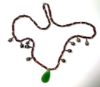Picture of ANCIENT EGYPT. STONE AND SILVER BEADS/AMULETS NECKLACE 1250 B.C