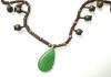 Picture of ANCIENT EGYPT. STONE AND SILVER BEADS/AMULETS NECKLACE 1250 B.C