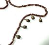 Picture of ANCIENT EGYPT. STONE AND SILVER BEADS/AMULETS NECKLACE 1250 B.C