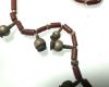 Picture of ANCIENT EGYPT. STONE AND SILVER BEADS/AMULETS NECKLACE 1250 B.C