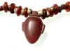 Picture of ANCIENT EGYPT. STONE AND SILVER BEADS/AMULETS NECKLACE 1250 B.C