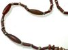 Picture of ANCIENT EGYPT. STONE AND SILVER BEADS/AMULETS NECKLACE 1250 B.C