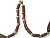 Picture of ANCIENT EGYPT. STONE AND SILVER BEADS/AMULETS NECKLACE 1250 B.C