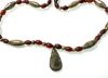 Picture of ANCIENT EGYPT. STONE AND SILVER BEADS/AMULETS NECKLACE 1250 B.C
