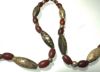 Picture of ANCIENT EGYPT. STONE AND SILVER BEADS/AMULETS NECKLACE 1250 B.C