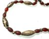 Picture of ANCIENT EGYPT. STONE AND SILVER BEADS/AMULETS NECKLACE 1250 B.C