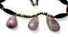 Picture of ANCIENT EGYPT. STONE AND SILVER BEADS/AMULETS NECKLACE 1250 B.C