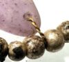 Picture of ANCIENT EGYPT. STONE AND SILVER BEADS/AMULETS NECKLACE 1250 B.C