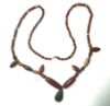 Picture of ANCIENT EGYPT. STONE AND SILVER BEADS/AMULETS NECKLACE 1250 B.C