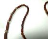 Picture of ANCIENT EGYPT. STONE AND SILVER BEADS/AMULETS NECKLACE 1250 B.C