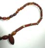 Picture of ANCIENT EGYPT. STONE AND SILVER BEADS/AMULETS NECKLACE 1250 B.C