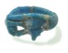 Picture of ANCIENT EGYPT.  FAIENCE RING. AMARNA. TIME OF KING TUTANKHAMUN. 1340 B.C .  EYE OF HORUS