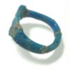 Picture of ANCIENT EGYPT.  FAIENCE RING. AMARNA. TIME OF KING TUTANKHAMUN. 1340 B.C .  EYE OF HORUS