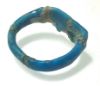 Picture of ANCIENT EGYPT.  FAIENCE RING. AMARNA. TIME OF KING TUTANKHAMUN. 1340 B.C .  EYE OF HORUS