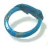 Picture of ANCIENT EGYPT.  FAIENCE RING. AMARNA. TIME OF KING TUTANKHAMUN. 1340 B.C .  EYE OF HORUS