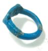 Picture of ANCIENT EGYPT.  FAIENCE RING. AMARNA. TIME OF KING TUTANKHAMUN. 1340 B.C .  EYE OF HORUS
