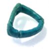 Picture of ANCIENT EGYPT.  FAIENCE RING. AMARNA. TIME OF KING TUTANKHAMUN. 1340 B.C .  EYE OF HORUS