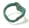Picture of ANCIENT EGYPT.  FAIENCE RING. AMARNA. TIME OF KING TUTANKHAMUN. 1340 B.C .  EYE OF HORUS