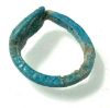 Picture of ANCIENT EGYPT.  FAIENCE RING. AMARNA. TIME OF KING TUTANKHAMUN. 1340 B.C .  EYE OF HORUS