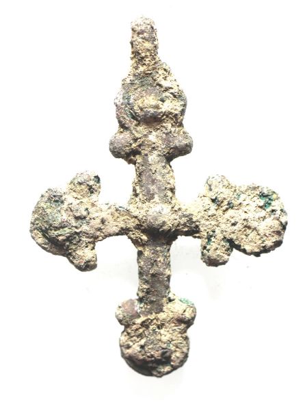 Picture of ANCIENT BYZANTINE  BRONZE CROSS. 800 - 1000 A.D