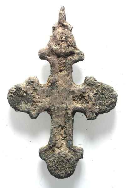 Picture of ANCIENT BYZANTINE  BRONZE CROSS. 800 - 1000 A.D