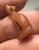 Picture of ANCIENT EGYPT, NEW KINGDOM CARNELIAN CAT AMULET. 1400 B.C. NEW KINGDOM