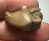 Picture of ANCIENT EGYPT. NEW KINGDOM STONE HEAD AMULET OF AN APIS BULL. 1400 B.C
